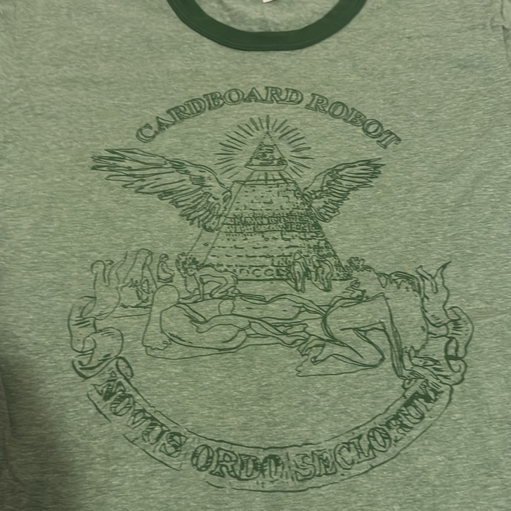 Vintage Cardboard Robot tee